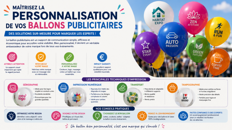 personnalisation de ballons imprimables